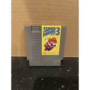 Super Mario Bros. 3 Left Bros Nintendo Nes Cleaned & Tested Authentic